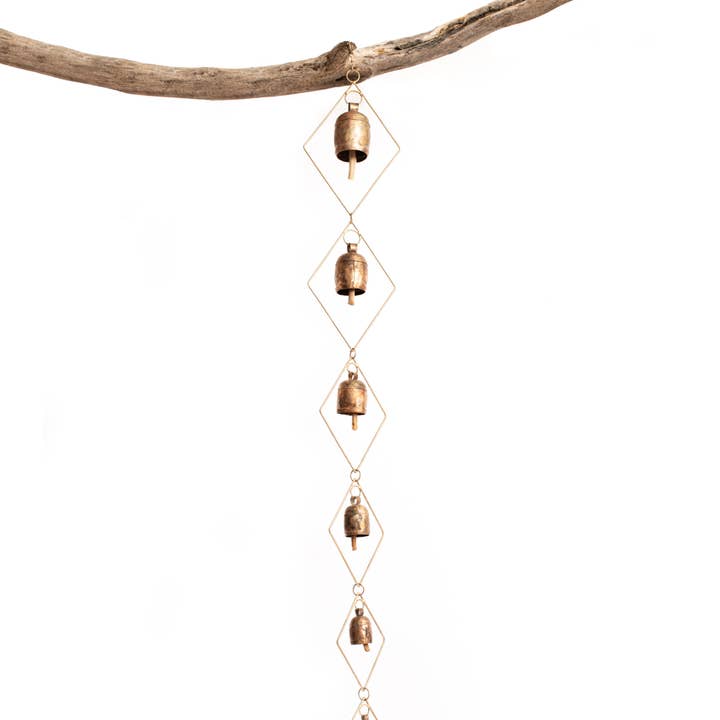 Sa Re Ga Ma 7 Klocka, Handstämda Trädgårdsvindspel Indien för wholesale av Indika