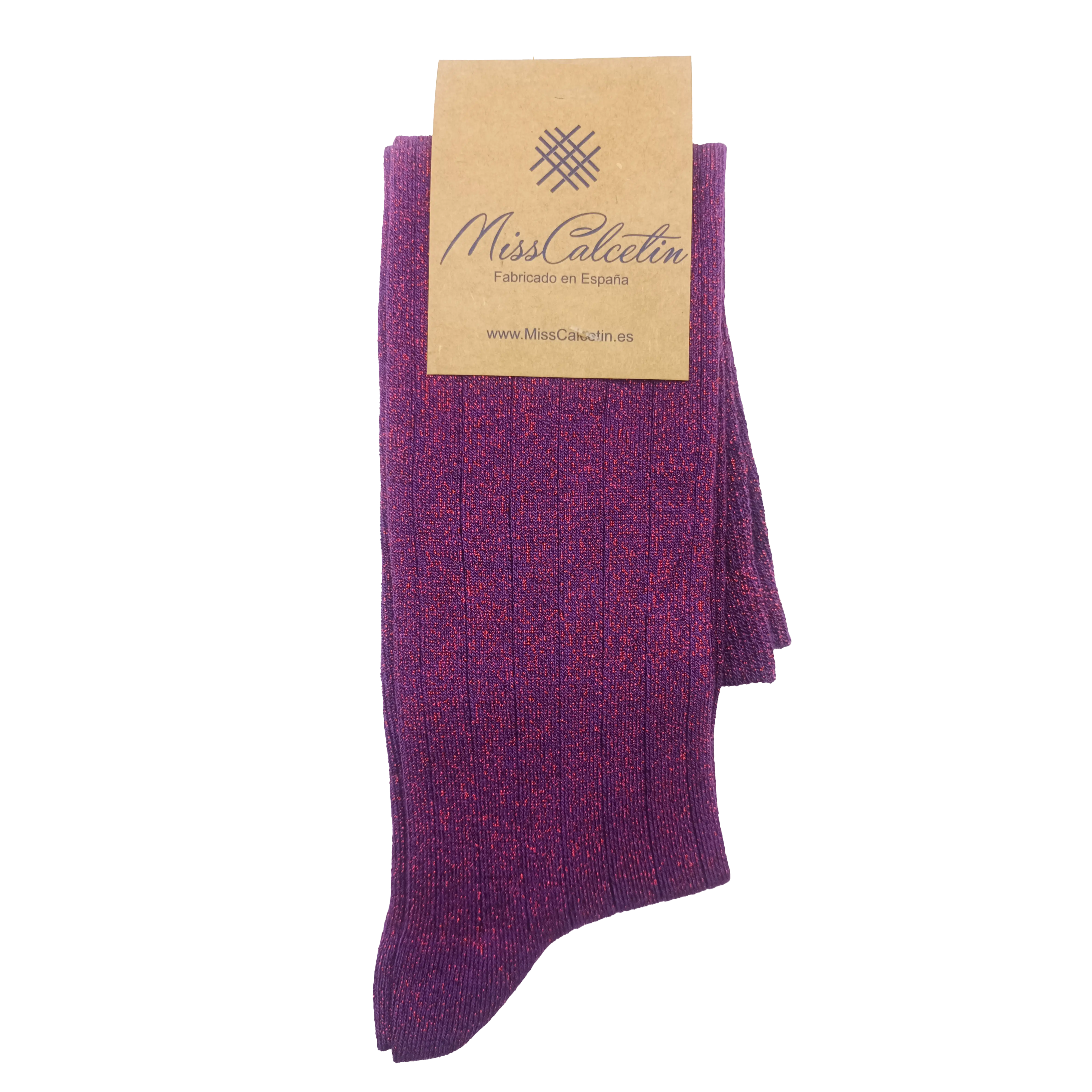 MissCalcetin High Shaft Brilli Brilli Bougainvillea for wholesale on Faire0