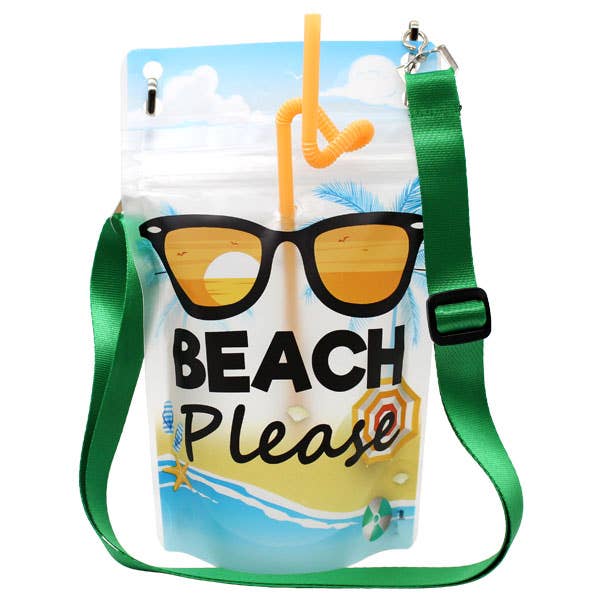 NeckSip – Großhandel Strandzubehör – Strand Please — tragbare Getränkebeutel (12 oz | 2 Stück)16