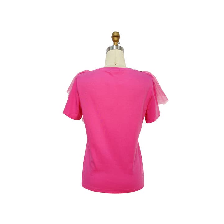 XHHH Inc - Wholesale Blouse - Women's - Rhinestone Ruffle Top7