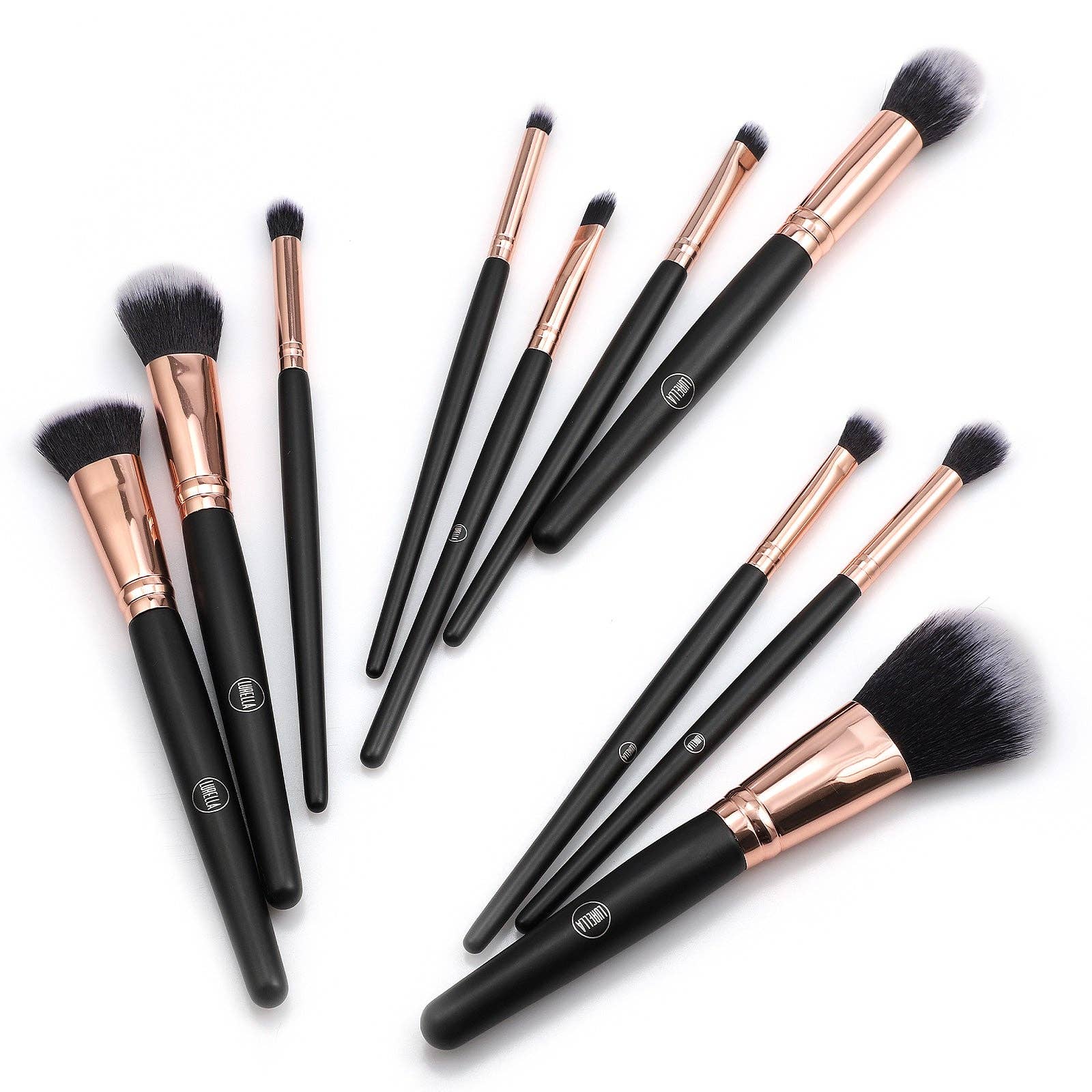 Lurella Cosmetics - Wholesale Makeup Brush Set - Rosè All Day Brush Set2