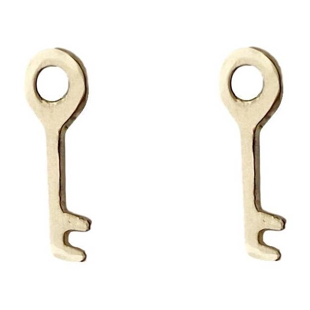 Boucles d'oreilles clés pour la vente par Therese Kuempel Jewelry