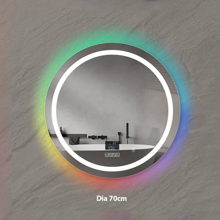 ENER-J – wholesale Speakers – LED Mirror with CCT, Dimming, RGB & Bluetooth Speaker3