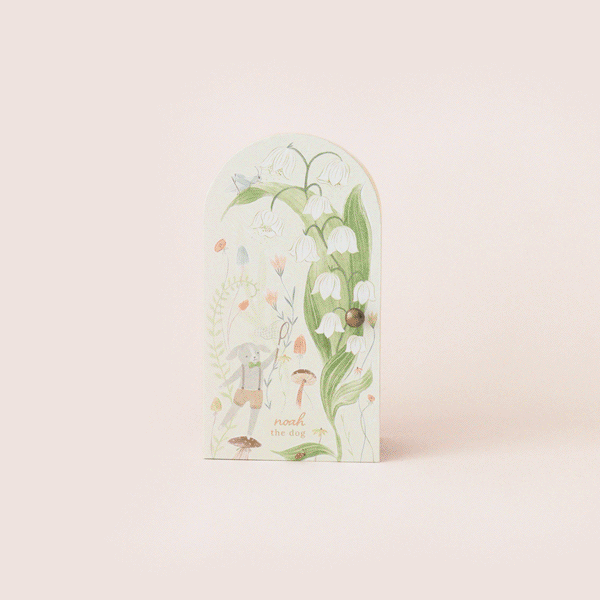 cuddle+kind - Wholesale Doll - Kids - Tiny Noah the dog, gives 10 meals1