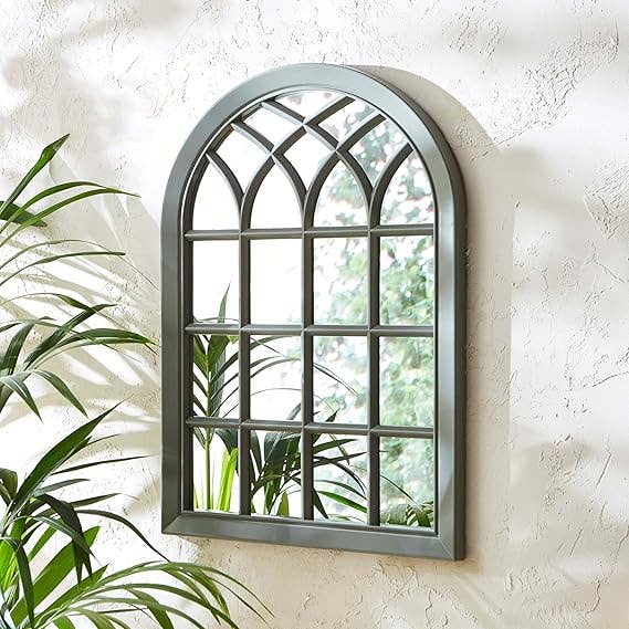 Grey Rustic Soho Vintage Mirror 50.5x71x2.5cm for wholesale by DEENZ