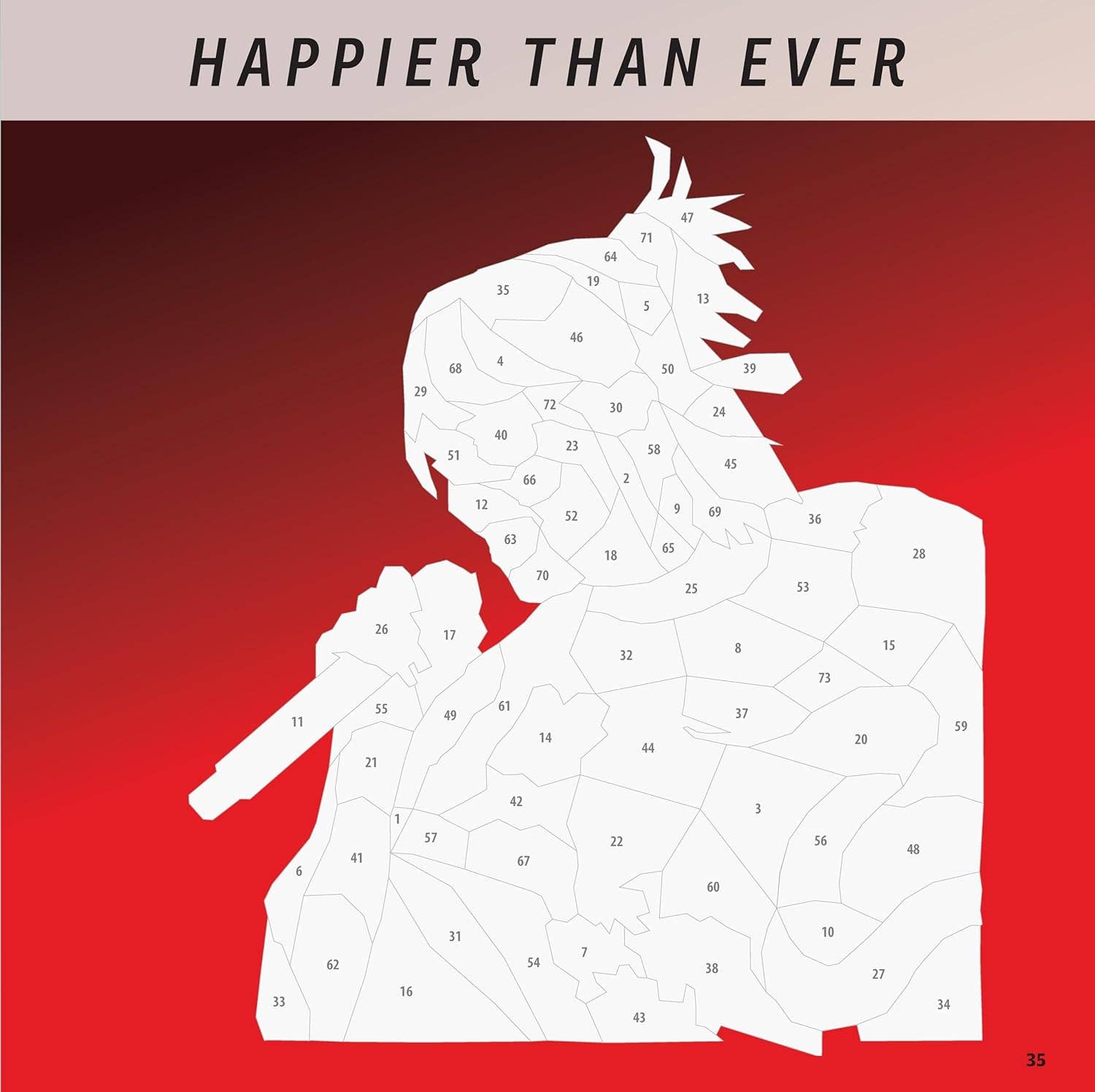 Fox Chapel Publishing - Wholesale Display Book - Super Stylish Billie Eilish Sticker Mosaic Art - 12 Designs3