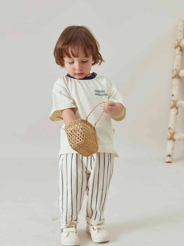 Stripes Baby Relaxed Tapered Pant-Stripes for wholesale on Faire1