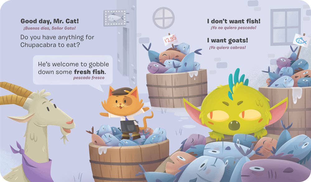 Hazy Dell Press - Wholesale Early Reader Book (6-8) - Don't Eat Me, Chupacabra! / ¡No Me Comas, Chupacabra! 3