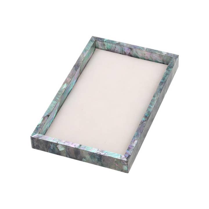 Blue Abalone Tray for wholesale by Indira Jewelry