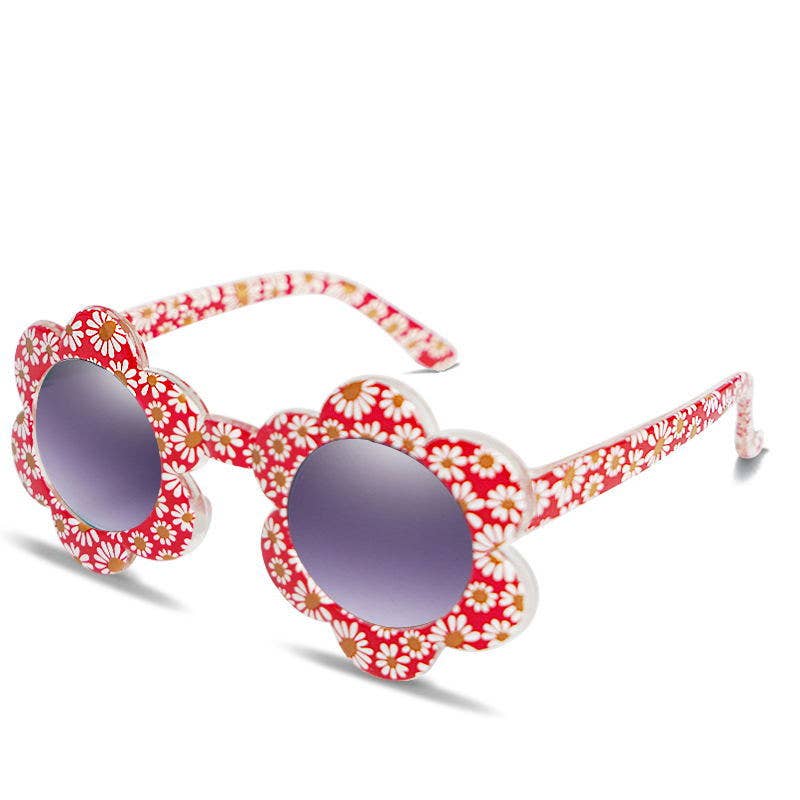 KiddieKickz - Wholesale Sunglasses - Kids - Multi-color Fashionable Children's Sunflower Sunglasses3