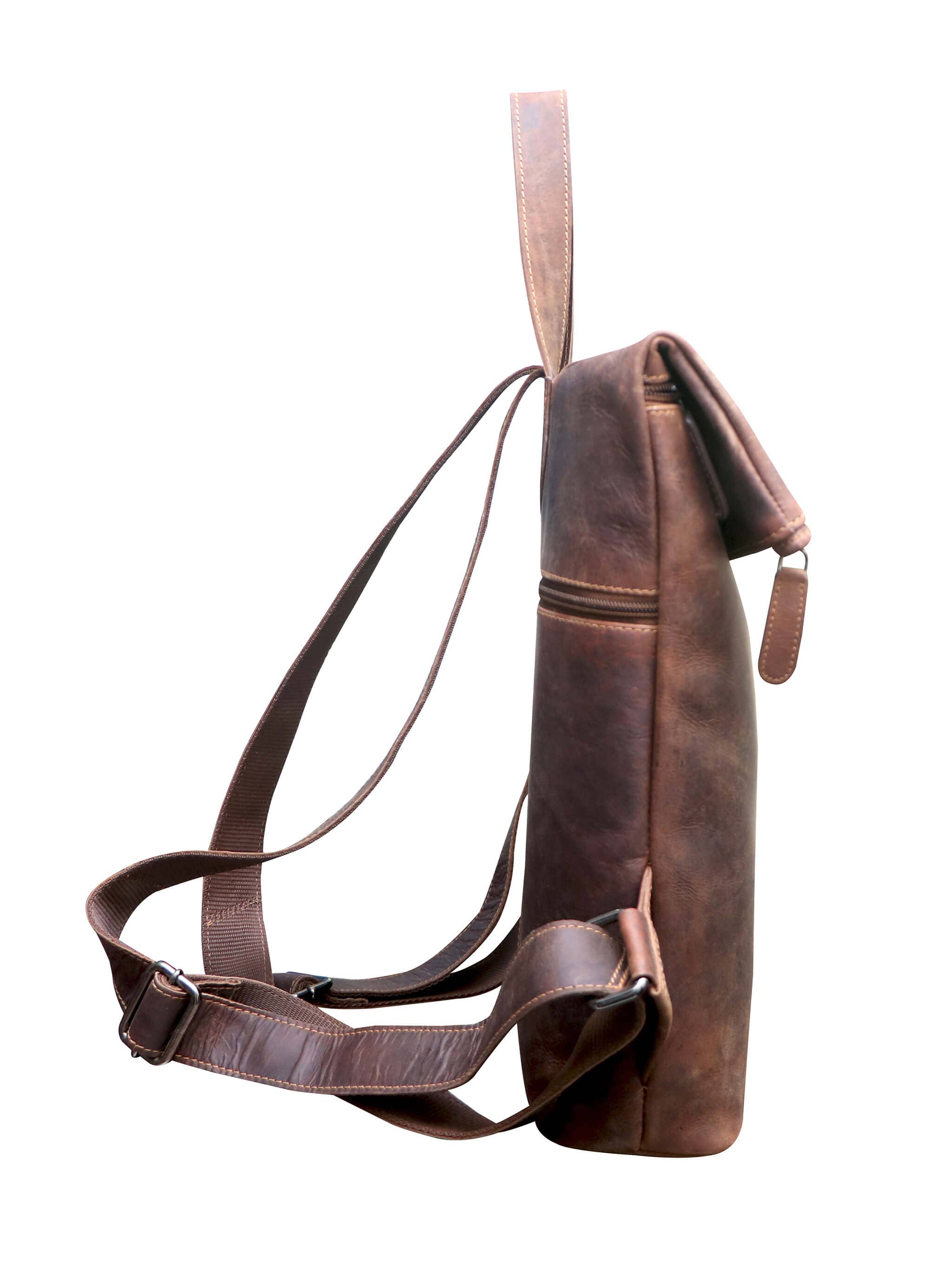 Greenwood - Wholesale Backpack - Unisex - Sandy leather backpack large women's laptop backpack 15.6" men6