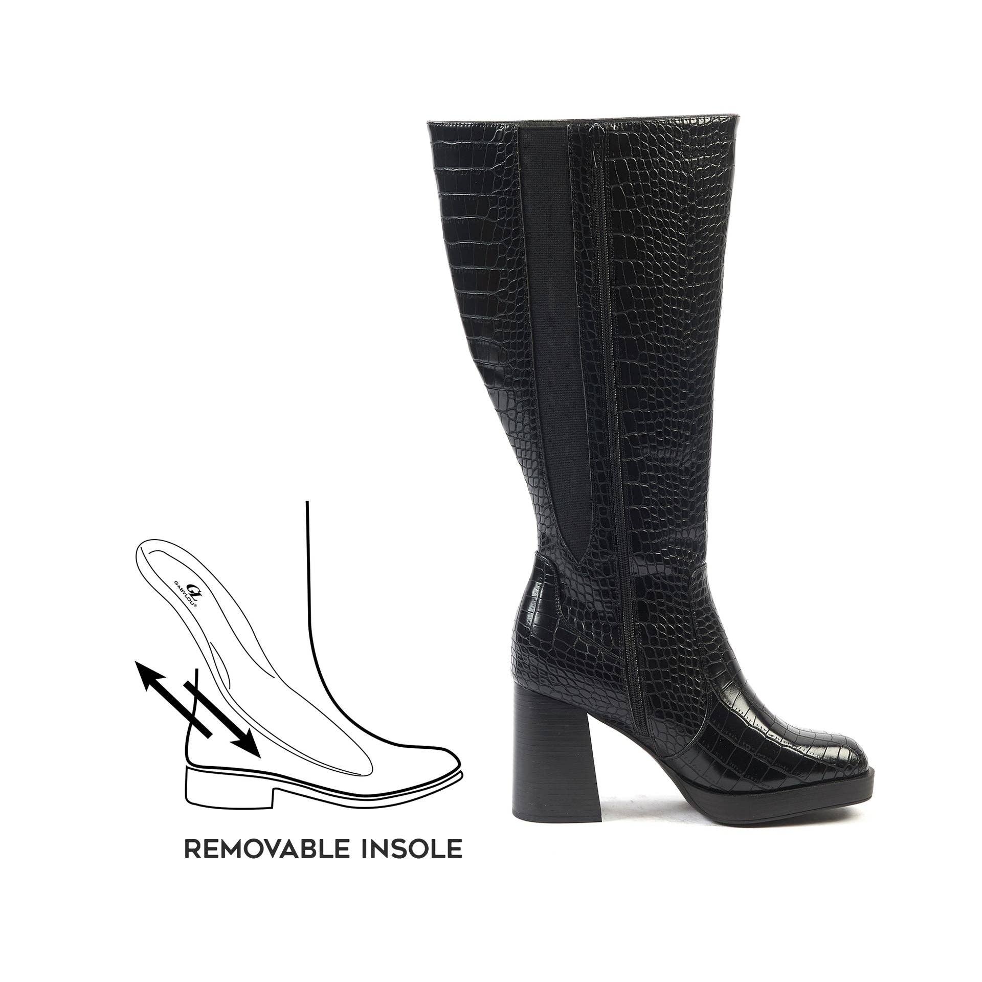 Gabylou - Wholesale Boots - Women's - 2XL Boots for Wide Calves - Model Melissa27