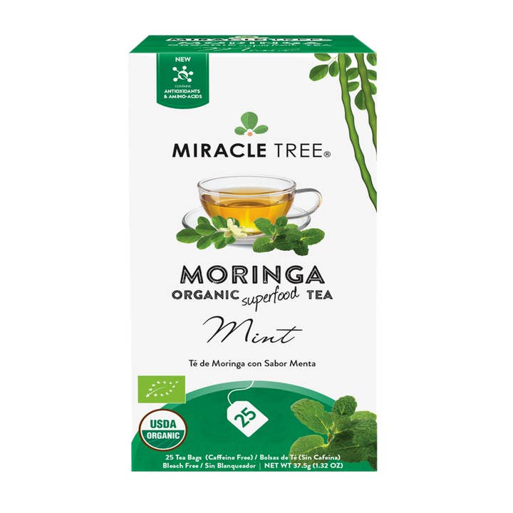 Miracle Tree - Wholesale Health/Detox Tea - Organic Moringa Tea: Mint1