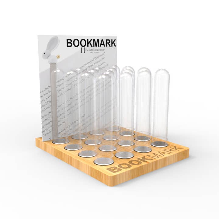Anew International Corp. - Wholesale Retailer Display - Paper & Novelty - BAMBOO BOOKMARK DISPLAYER / HOLDS 16 UNITS2