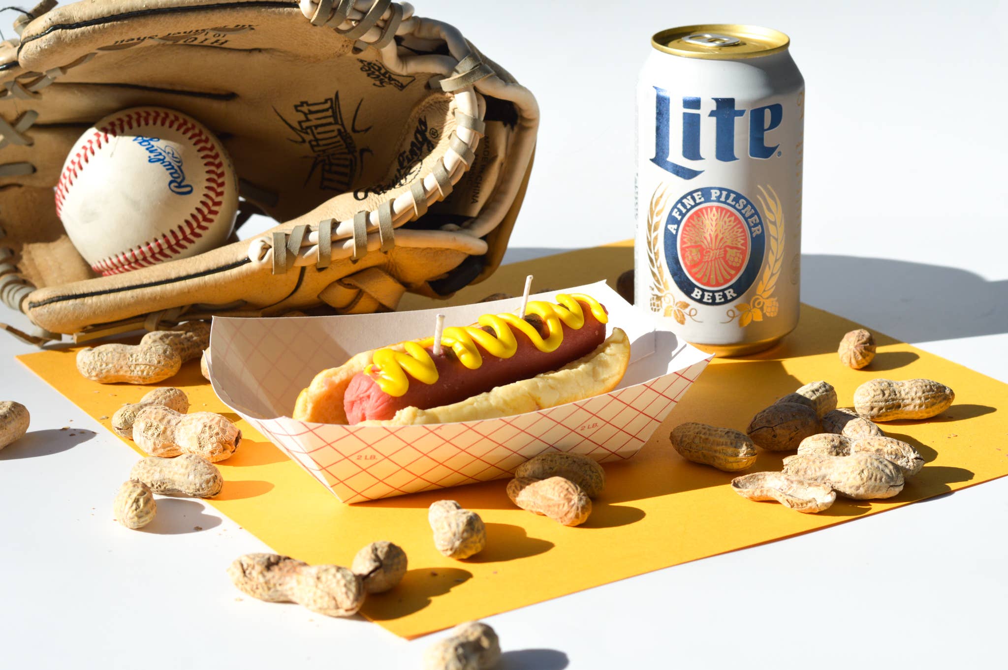 Glow Worm Goods - Venta al por mayor Velas de diseño llamativo - Vela Hot Dog2