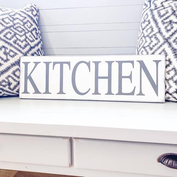 Kök bondgård trä skylt för wholesale av Red Roan Signs
