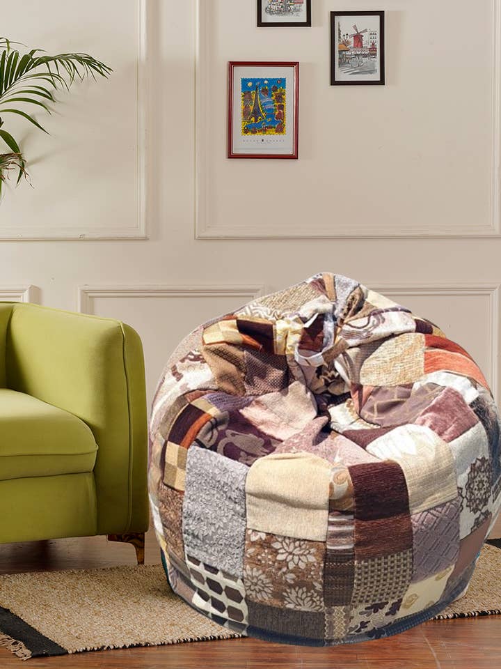 Brun Range sækkestolbetræk for engroshandel hos Artisanns Nest