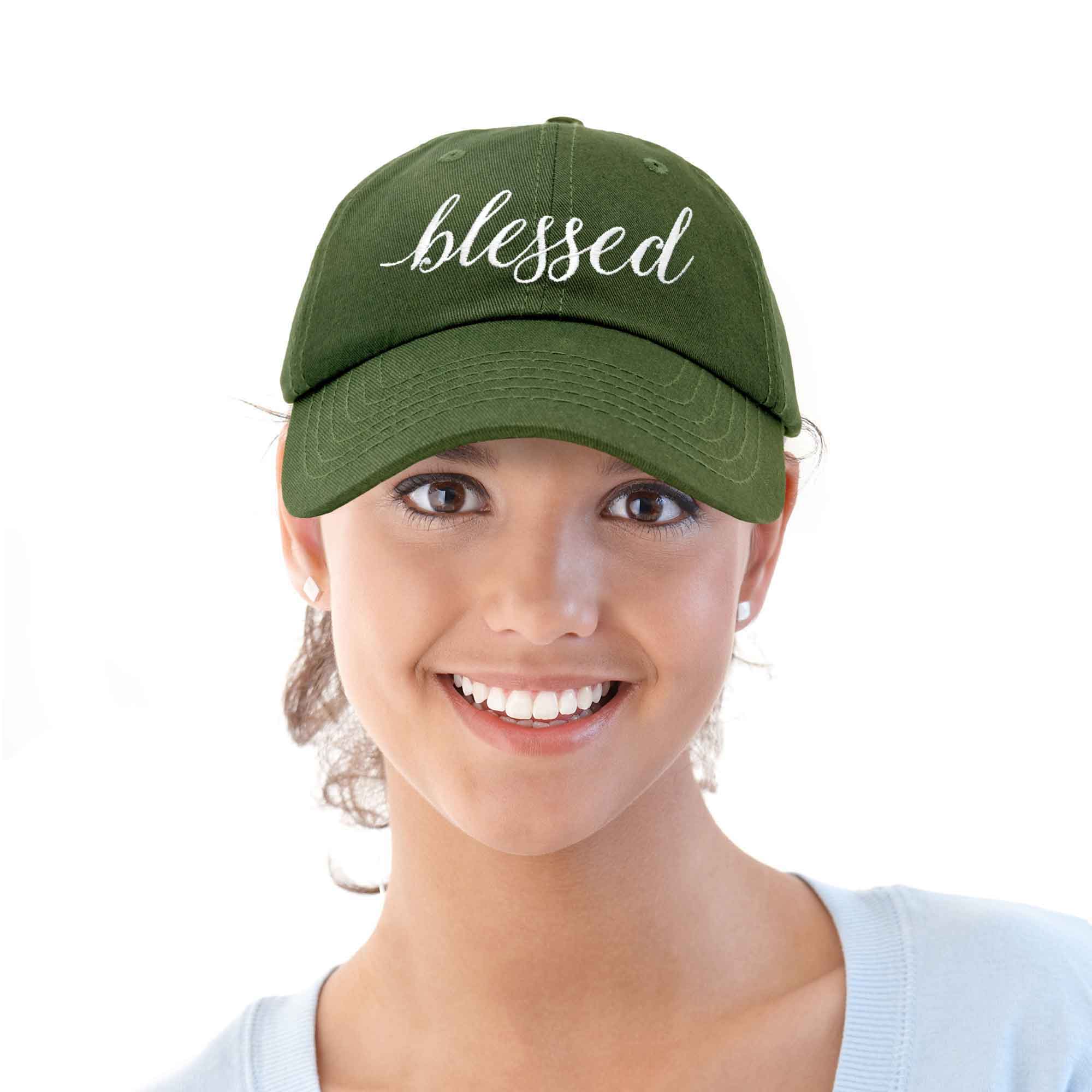 Dalix - Wholesale Baseball Cap - Women's - DALIX Blessed Women's Baseball Cap Soft Cotton Dad Hat70