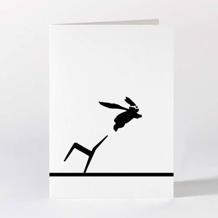 Superhero Rabbit Card for wholesale by HAM