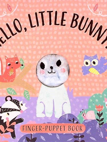 Hello, Little Bunny! (Finger-Puppet Book) for wholesale by Book Depot