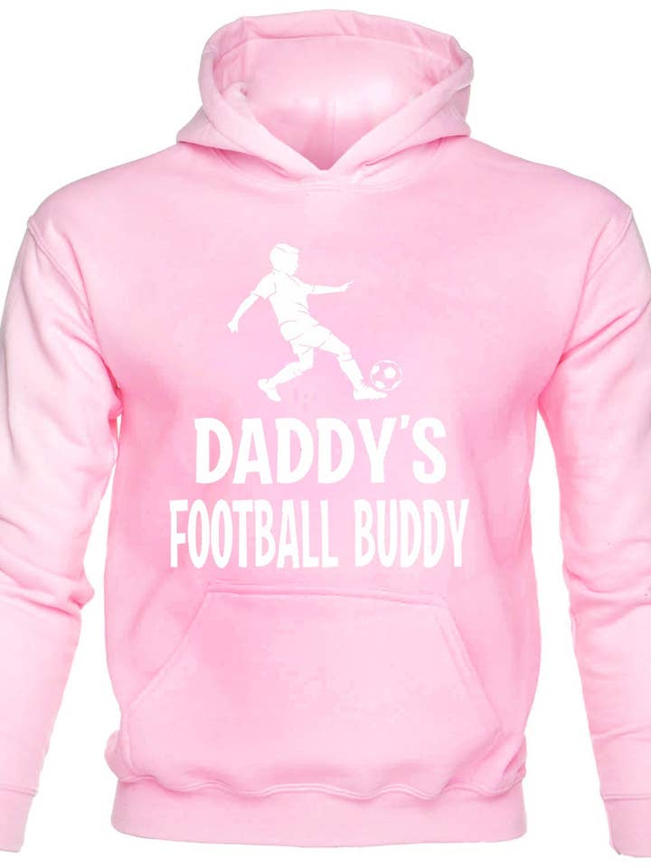Daddy's Football Buddy Hoodie for wholesale by Print4U