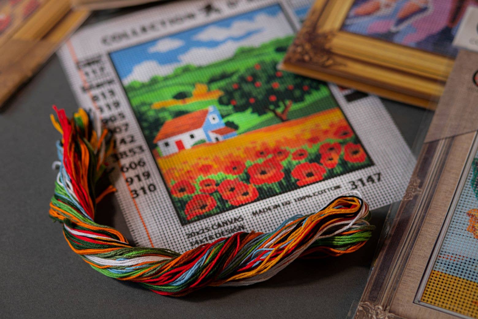 RTO&Collection D'Art (RTO Baltic OU) – wholesale Embroidery/cross-stitch supplies – Tapestry Printed Kit Needlepoint Chapel Collection Dart2