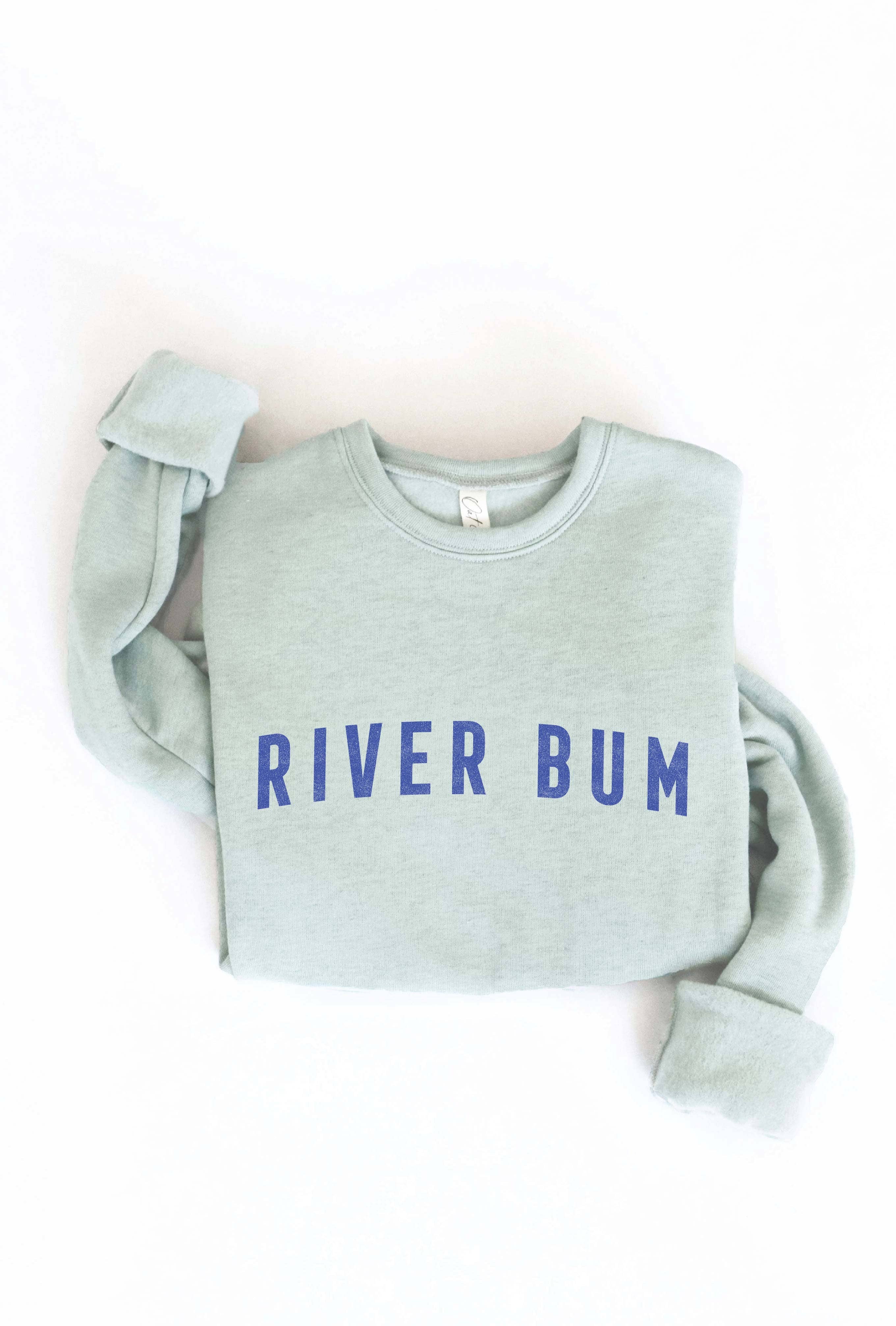 OAT COLLECTIVE - Vendita all'ingrosso Felpa stampata - Donna - Felpa con stampa RIVER BUM6