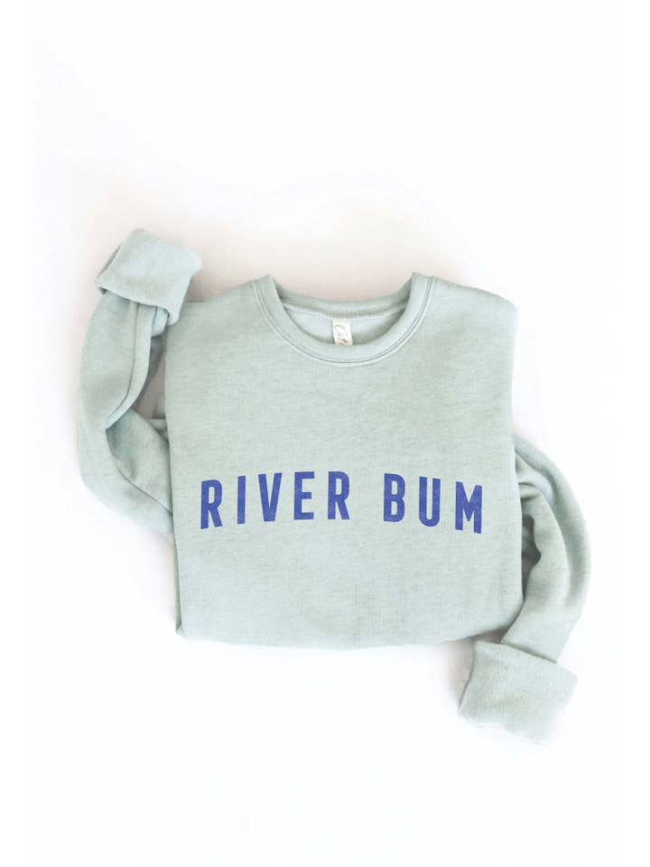 OAT COLLECTIVE - Vendita all'ingrosso Felpa stampata - Donna - Felpa con stampa RIVER BUM6