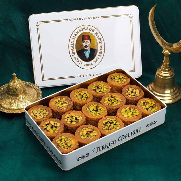 Hafiz Mustafa 1864 | Aleppo Kadayif with Pistachio for wholesale by Aladdin