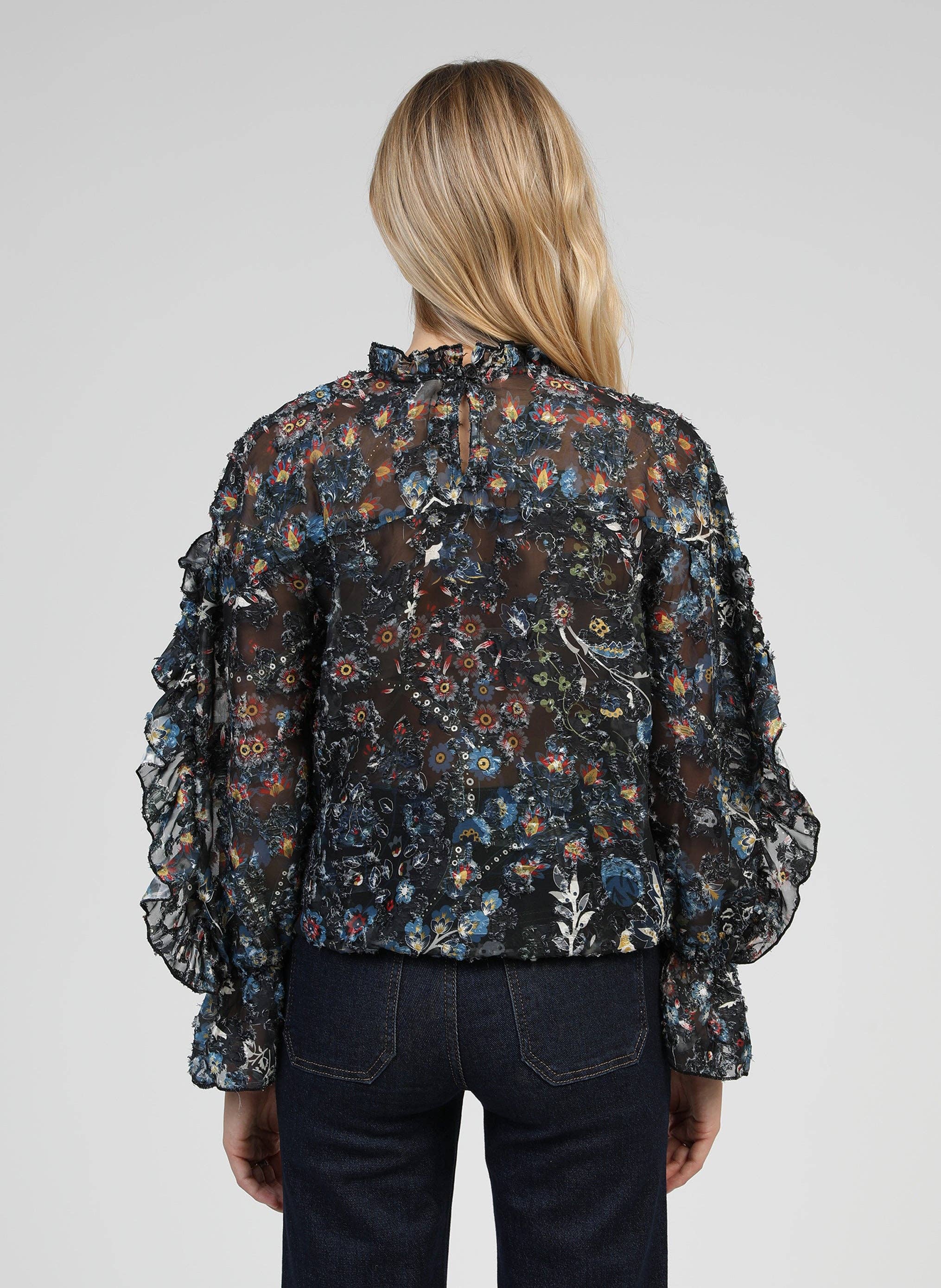 An'ge - Wholesale Blouse - Women's - SOELINA blouse folina black3