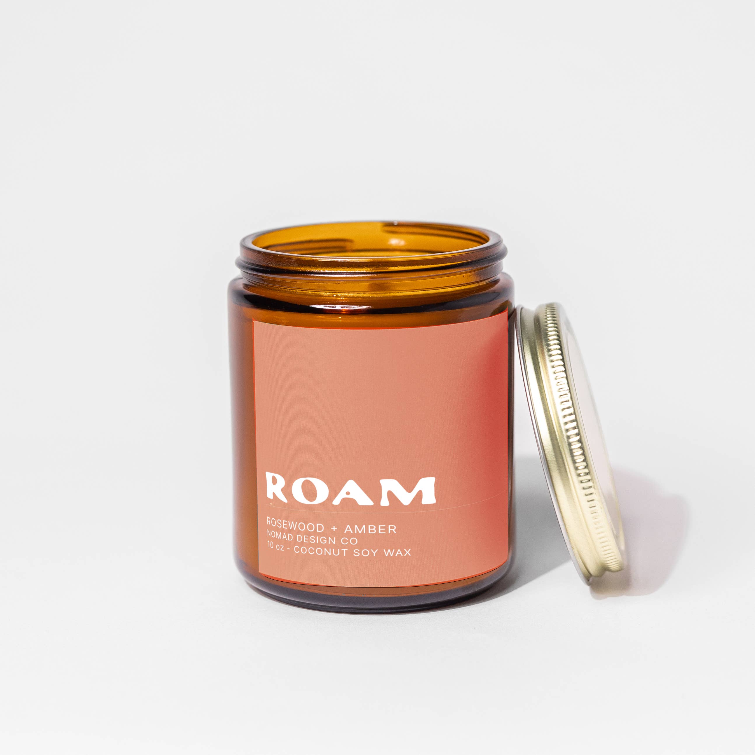 Nomad Design Co - Wholesale Jar/Filled Candle - Roam Candle