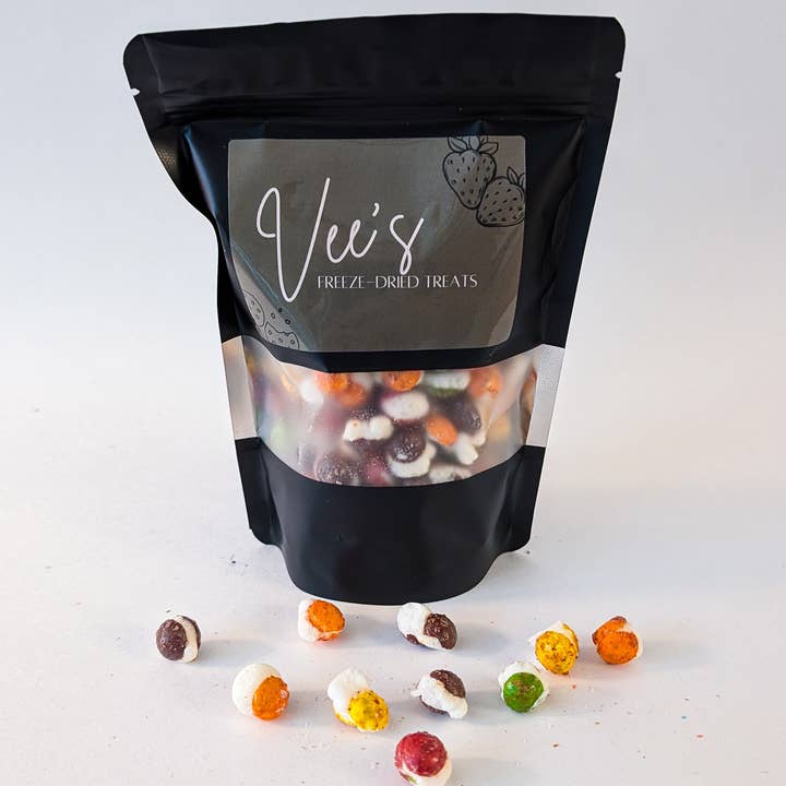 Vee's Freeze-Dried Treats – rebuçados por atacado – Frittles Chamoy Tajin Liofilizados