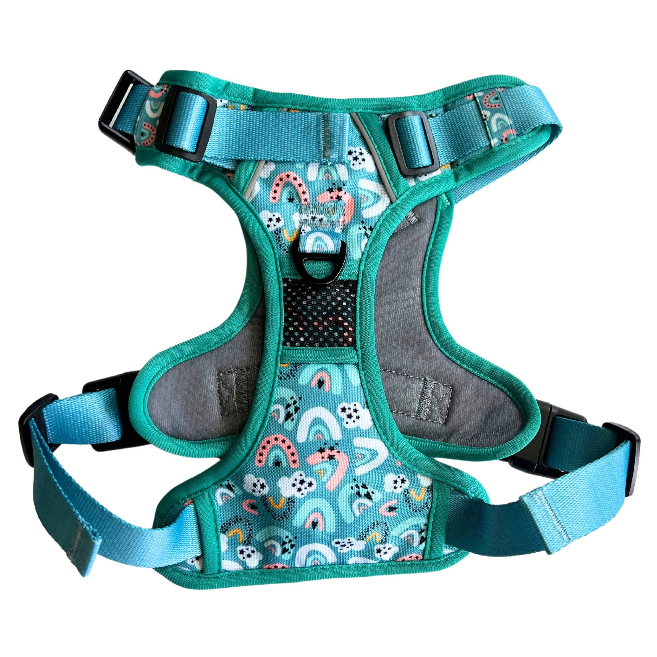 Wildside Dog Gear - Wholesale Pet Harness - Dog - Rainbow Adjustable Dog Harness with Handles For Large Dogs 2