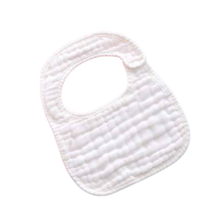 Zsa Zsa & LoLLi Monogram Blanks - Wholesale Bib - Baby - Muslin Baby Bib (with binding) $4 each3