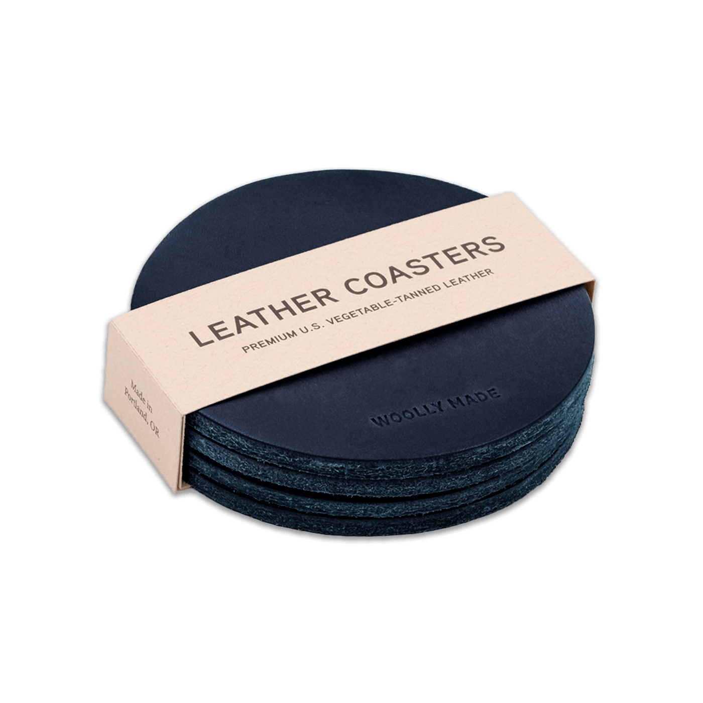 Woolly Made - Wholesale Coasters - Leather Coasters11