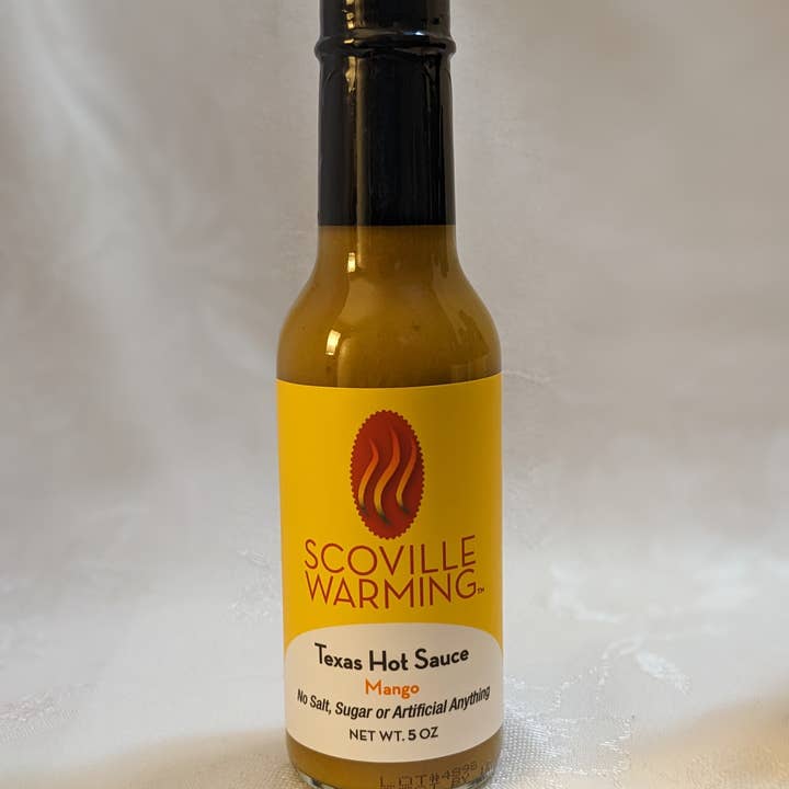 Scoville Warming - Wholesale Hot Sauce - Scoville Warming Texas Hot Sauce Mango1