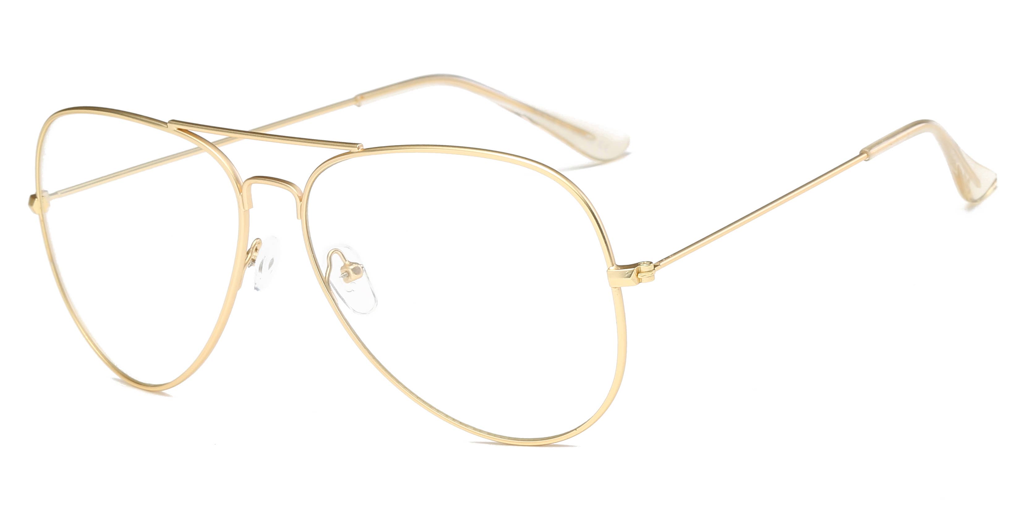 Cramilo Eyewear – Großhandel Brille – Unisex – Klassische Pilotenbrille mit Blaufilter – Aviator-Stil0