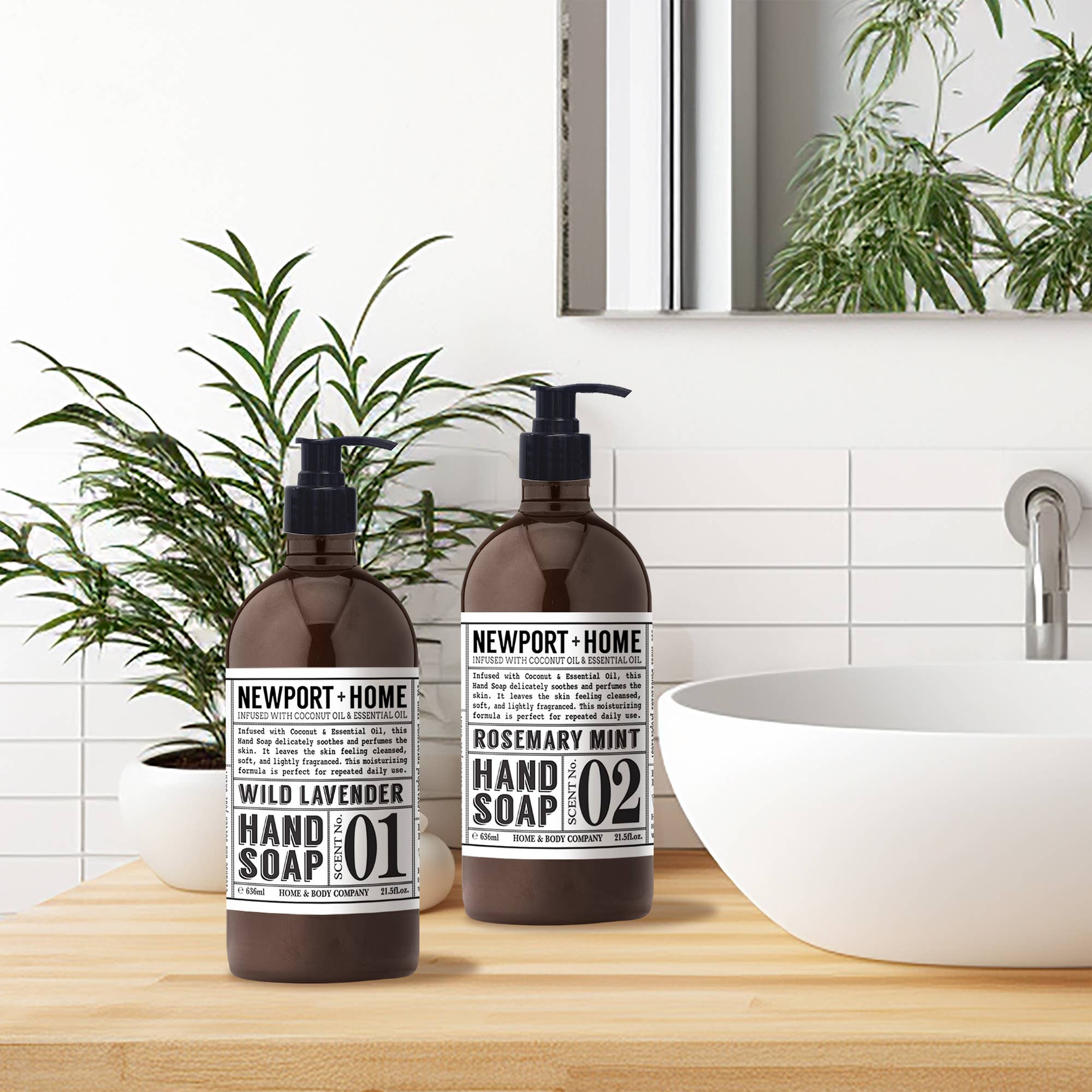Home and Body Company – wholesale Hand soap/wash – Newport Home - Wild Lavender1