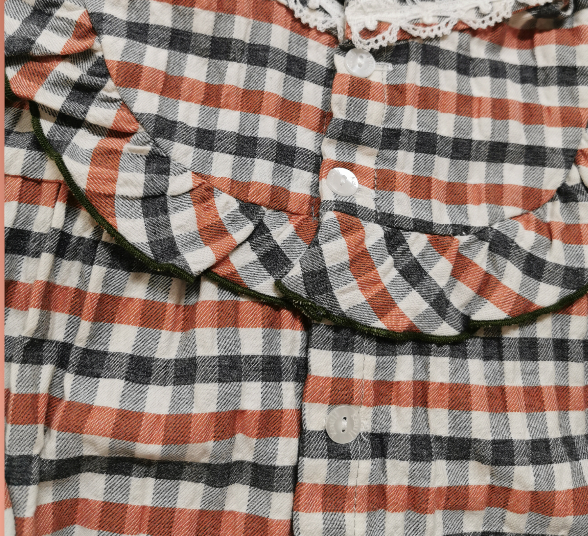 Orange Amazona Girl's Blouse for wholesale on Faire1