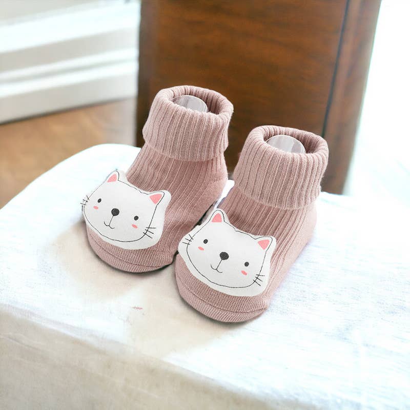 Annie & Charles - Vendita all'ingrosso Calzini - Neonati - Calzini per neonati Annie & Charles® in cotone con applicazioni 3D4