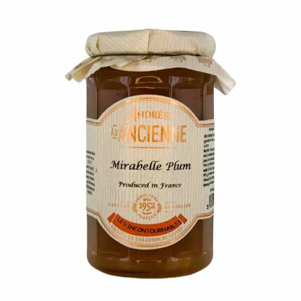 Andresy a l'Ancienne Mirabelle Plum Jam 9.5oz for wholesale by The French Farm