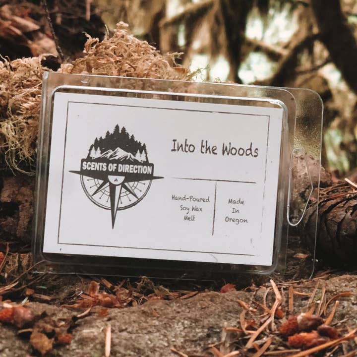 Into the Woods - Wax Melt for wholesale by Scents of Direction Candle Co