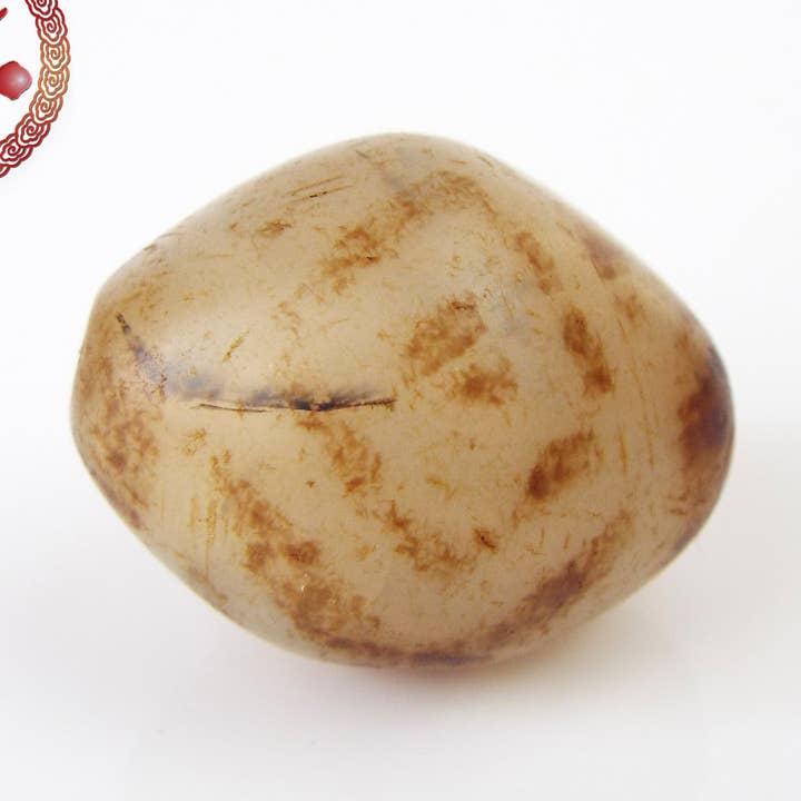 Zeldzame Tibetaanse agaat Dzi met „6 ogen” voor wholesale door Vintagecollection888