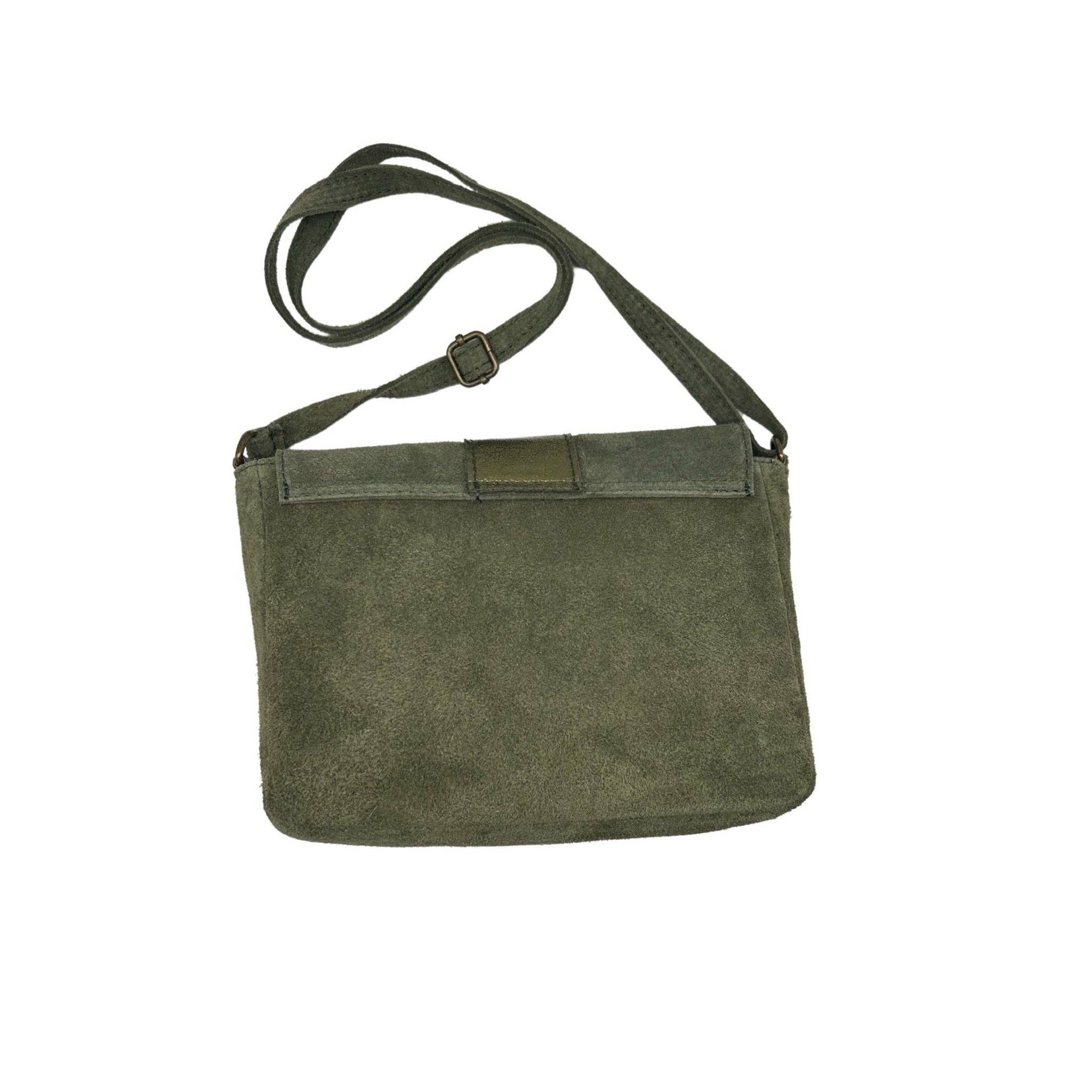 Louisa lee - Wholesale Shoulder Bag - Women's - ROMAN SUEDE LEATHER SHOULDER BAG4