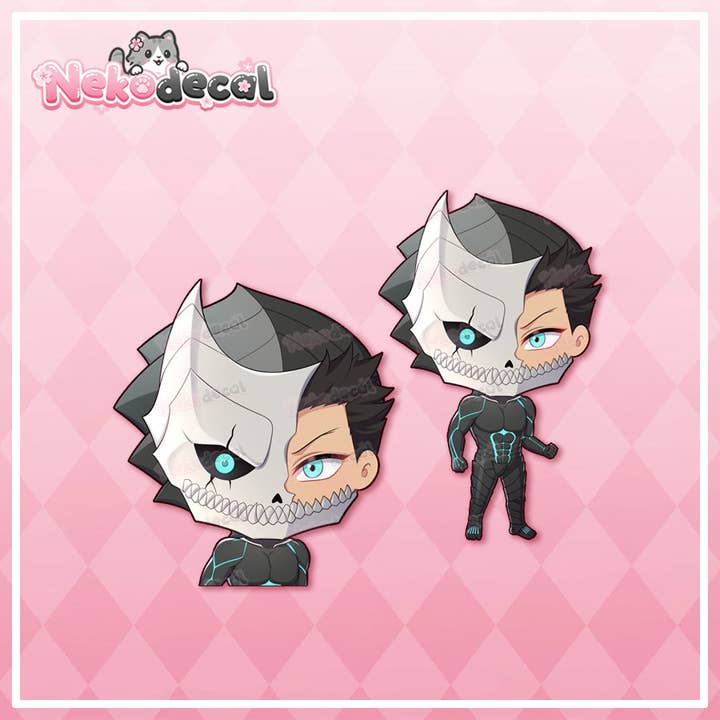 Nekodecal - Wholesale Sticker - Chibi Kaiju Peekers13