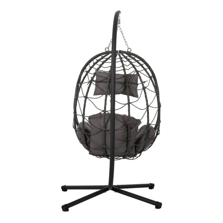 39F Inc. - Wholesale Egg Chair - Egg Chair with Stand, Indoor/Outdoor Wicker Swing Chair3