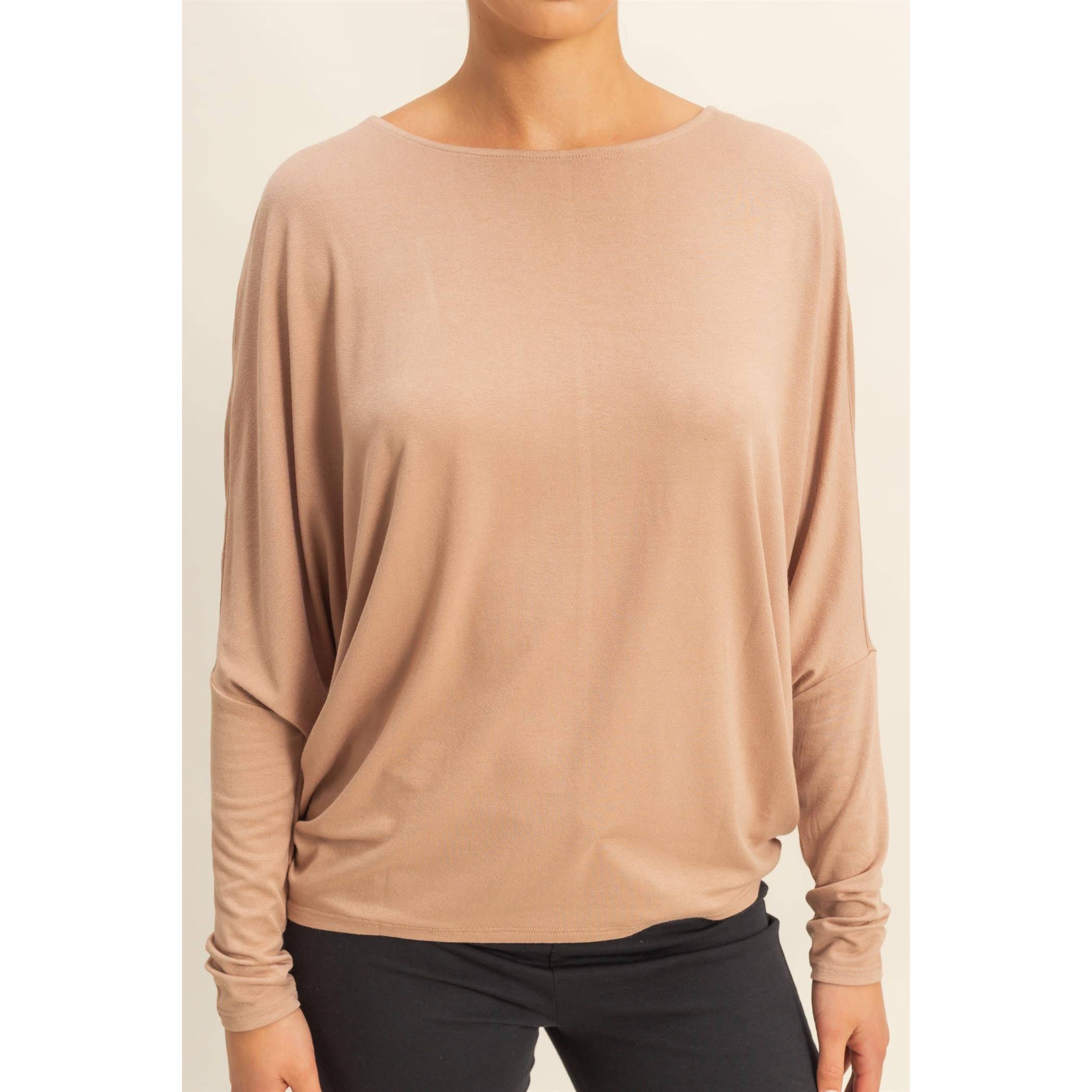 HYFVE – wholesale Stickad topp - Dam – Dolman Långärmad Topp4