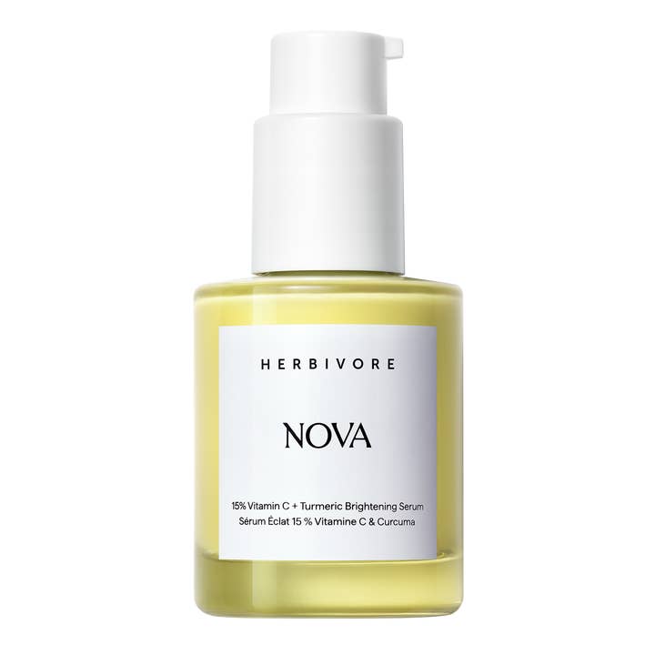 Nova 15% Vitamin C + Turmeric Brightening Face Serum for wholesale by Herbivore Botanicals