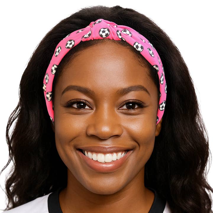 ASSORTED Volleyball Basketball Soccer Knotted Head Band for wholesale on Faire2