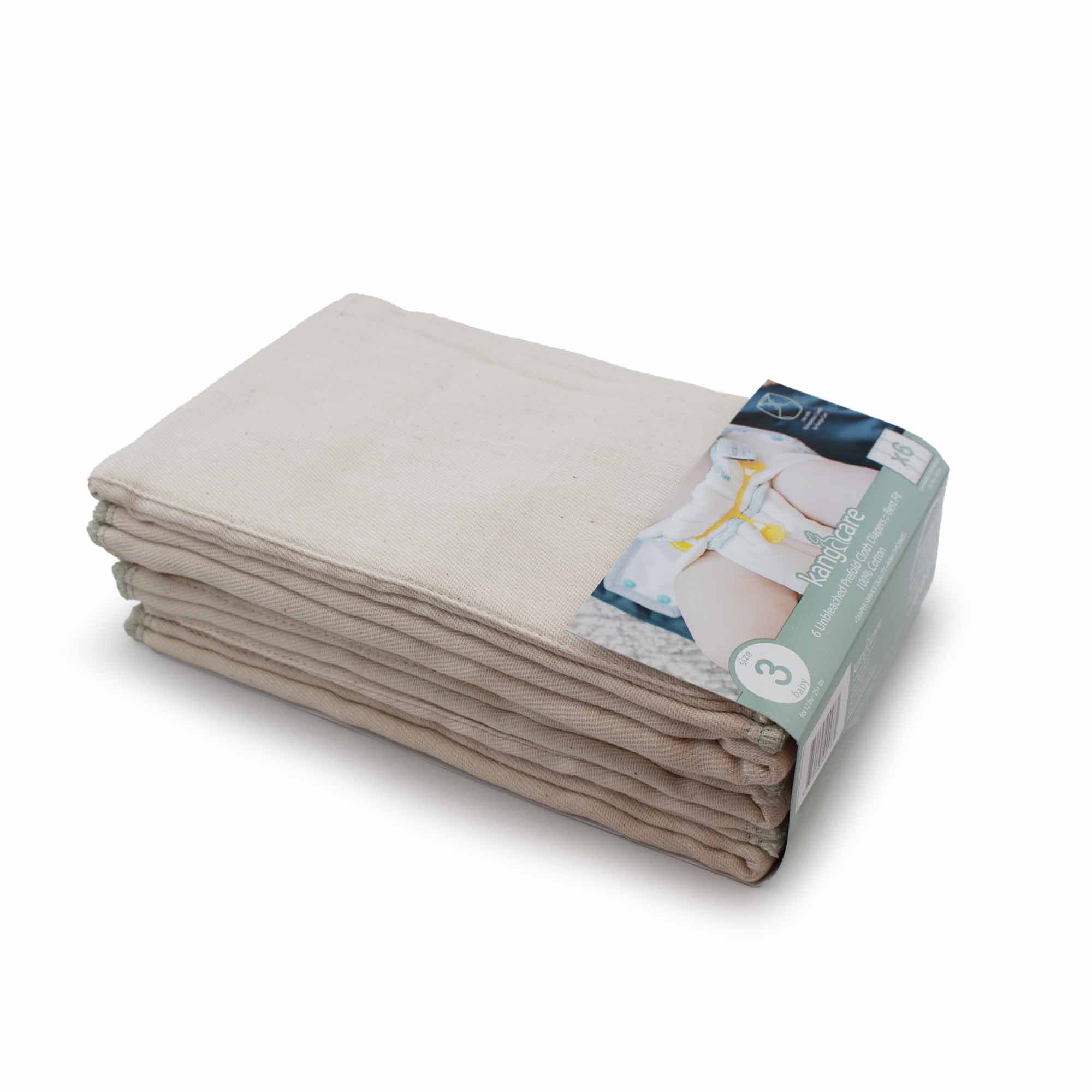 Kanga Care – Großhandel Stoffwindel – Baby – Kanga Care Prefold Stoffwindeln (6er-Pack)8